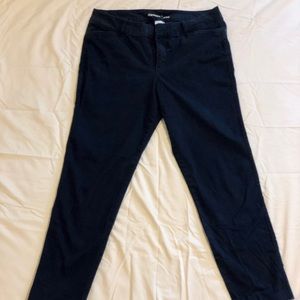 Old Navy, Navy colored Pixie Mid-Rise ankle pants